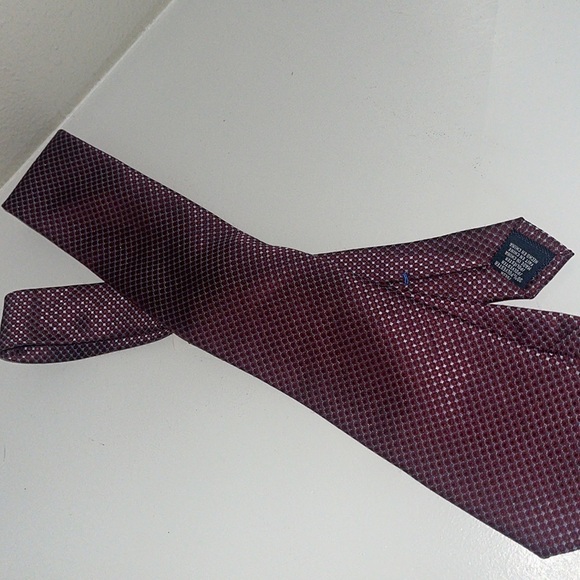 NAUTICA MENS TIE XLONG Burgundy - Picture 1 of 6